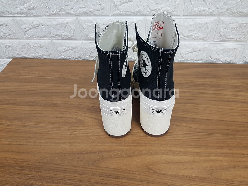 컨버스 하이탑 여성245 (A05347C 디 럭스 힐 블랙--3