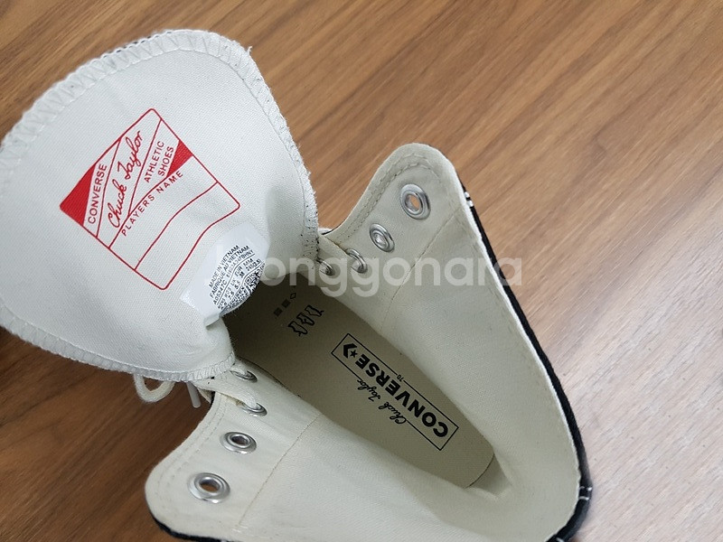 컨버스 하이탑 여성245 (A05347C 디 럭스 힐 블랙--8