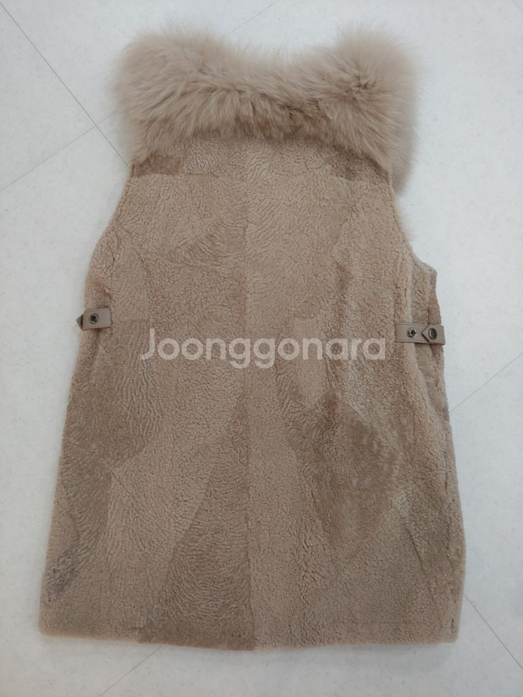대동모피 폭스+양피 베스트--1