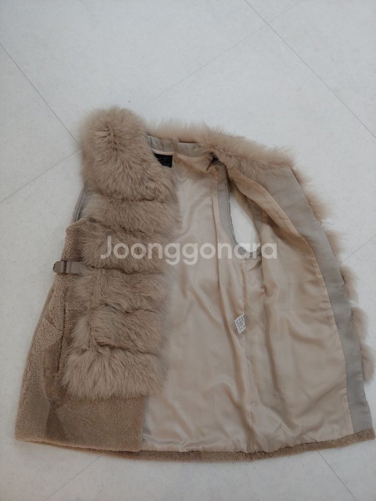 대동모피 폭스+양피 베스트--2