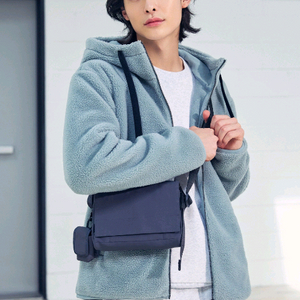 탑텐 공용110 뽀글이 후리스 집업 후드 아우터 민트