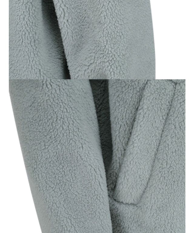 탑텐 공용110 뽀글이 후리스 집업 후드 아우터 민트--3