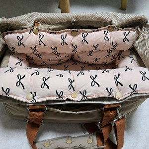 꽃내나 (는 강아지) 다우니백4 ML사이즈