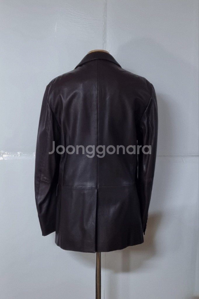 95)DKNY 남성 투버튼 양가죽 자켓--2