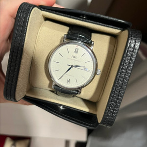 IWC 포르투피노 블랙 오토매틱 풀박스