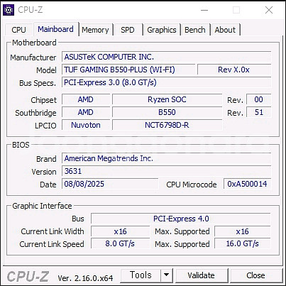 ASUS TUF GAMING B550-PLUS (WI-FI) 게이밍 메인보드--6