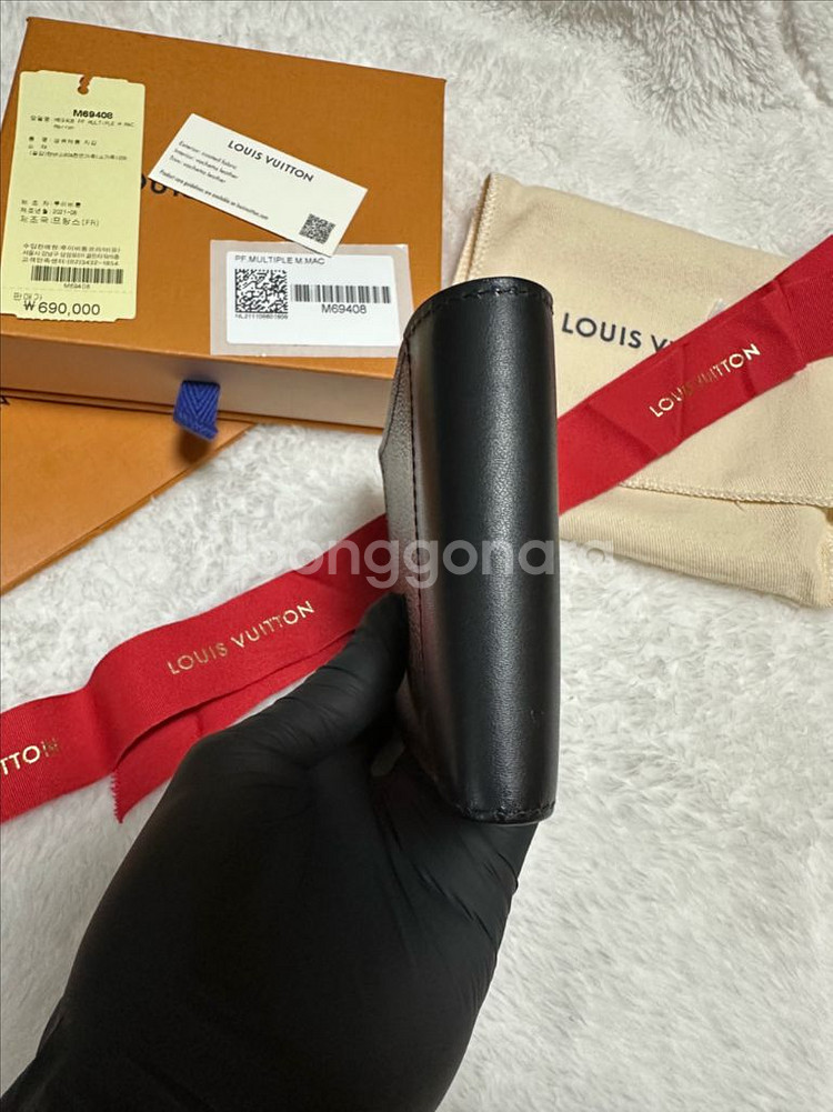 루이비통 멀티플 월렛 모노그램 마카사르 반지갑--3