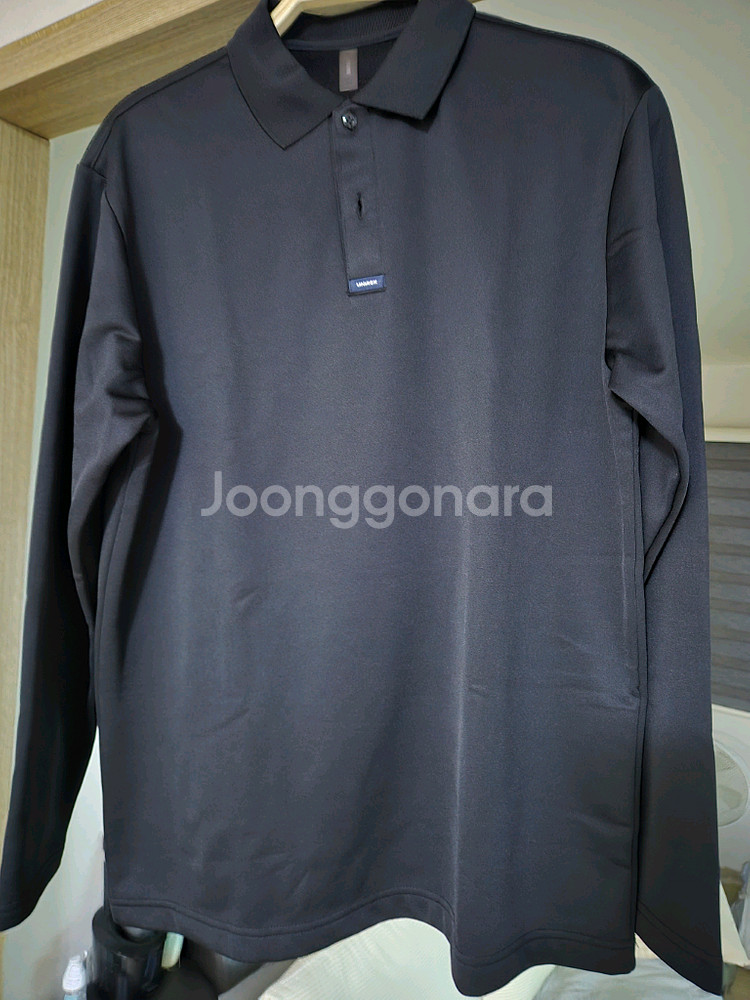 남성 기모 카라 티셔츠--0