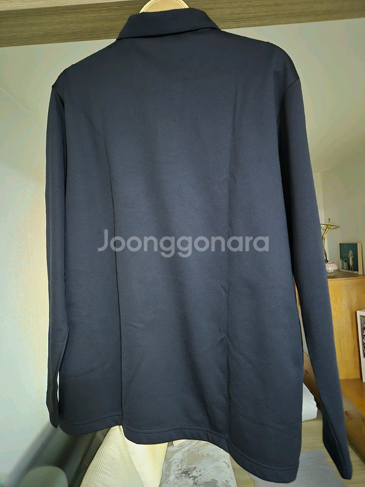 남성 기모 카라 티셔츠--2