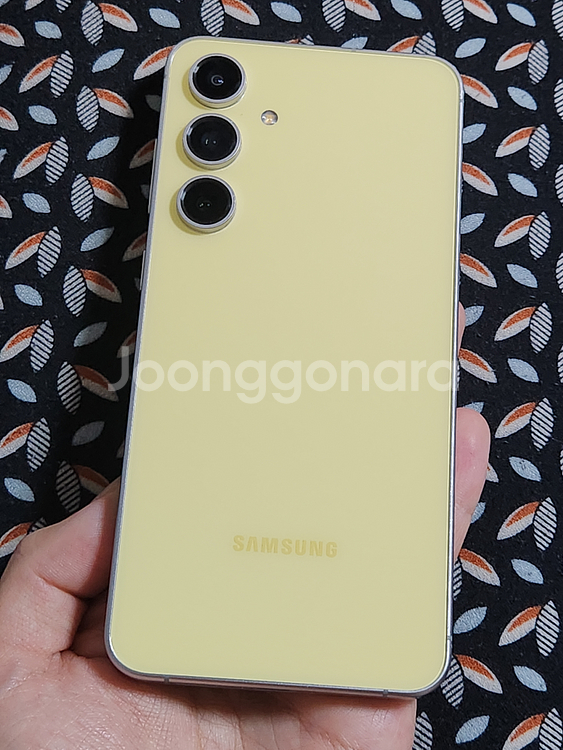 A급) 갤럭시S24FE 256G 무잔상 옐로우 1269--1