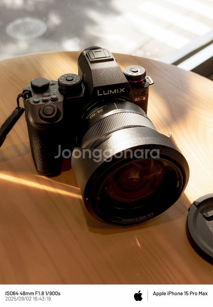 파나소닉 루믹스 S1R2 미러리스 카메라 + 2460 렌즈 판/교--0