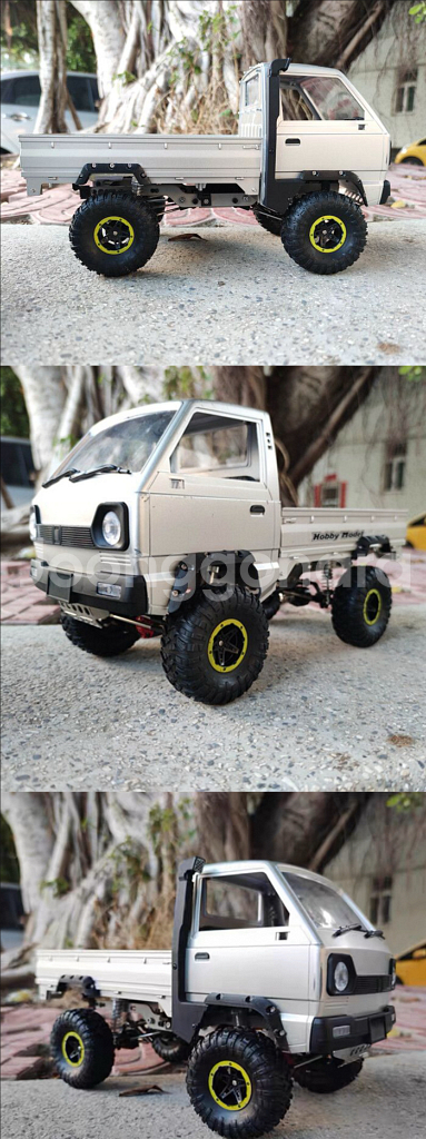 RC카 트럭 WPL D12 라보 트럭 미니트럭 알씨카 드론--0