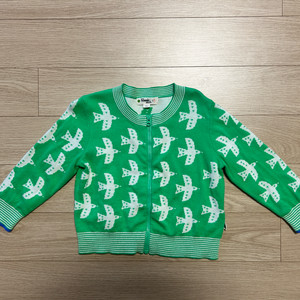 더보니몹 유아 집업 가디건 2-3y 새상품