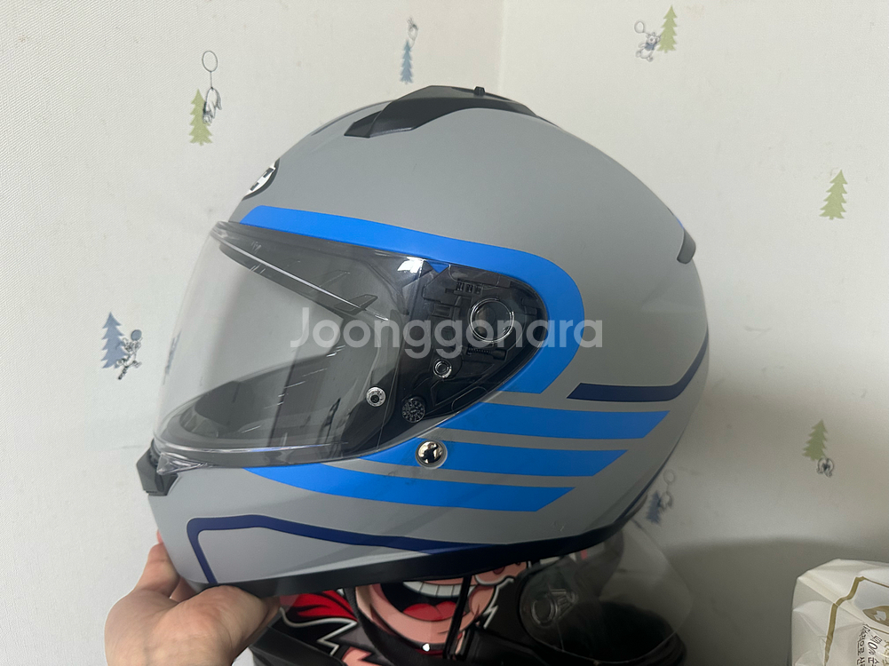 홍진 오토바이 헬멧 M사이즈--2