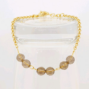 샴페인 크리스탈 팔찌