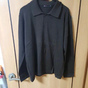 남성 카라 가디건