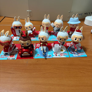 코카콜라 라부부 피규어 10종 일괄