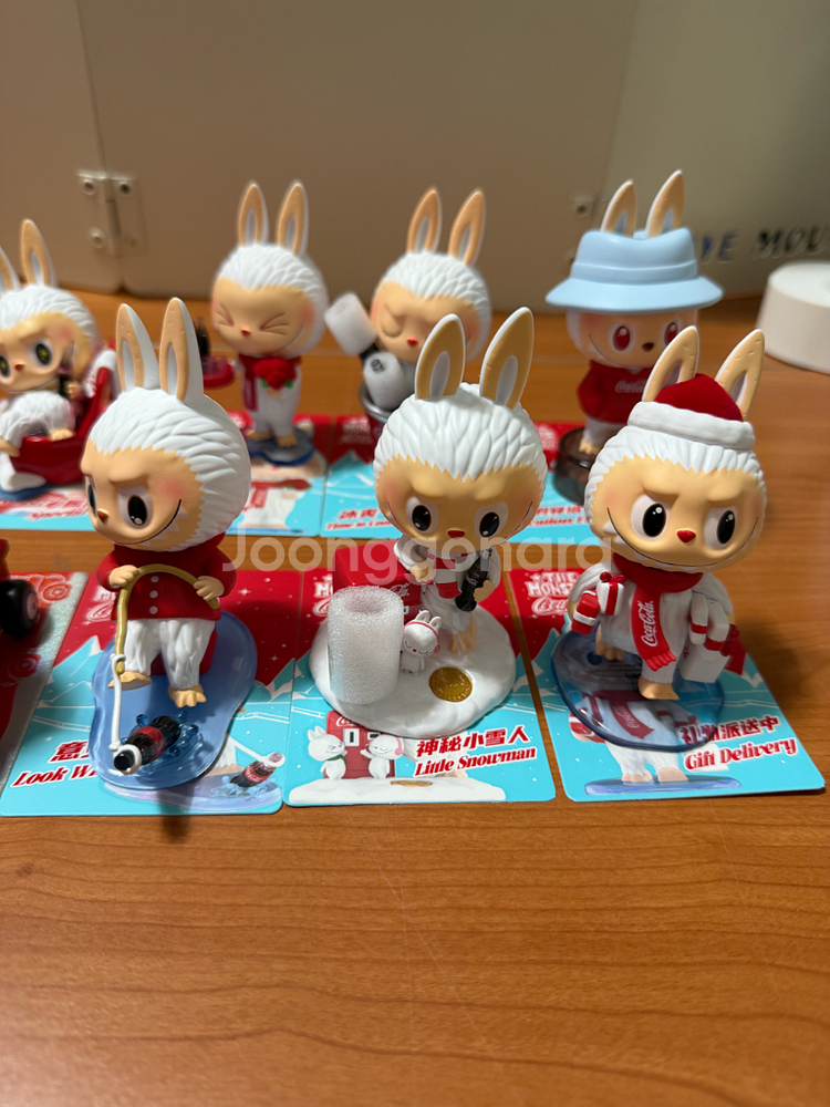 코카콜라 라부부 피규어 10종 일괄--2