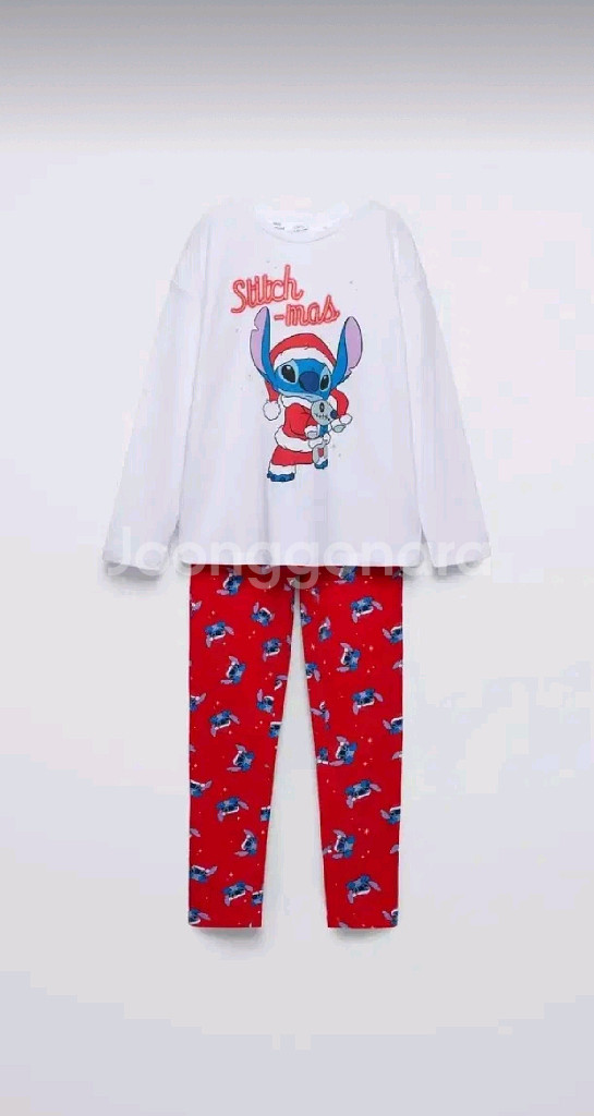 자라키즈 Lilo&Stitch 파자마세트 6-7y 새상품--0