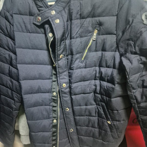 몽클 경량패딩 네이비 s.t