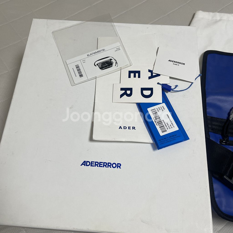 아더에러 스몰 트레이스 이스티 메신저백 Z-블루--6