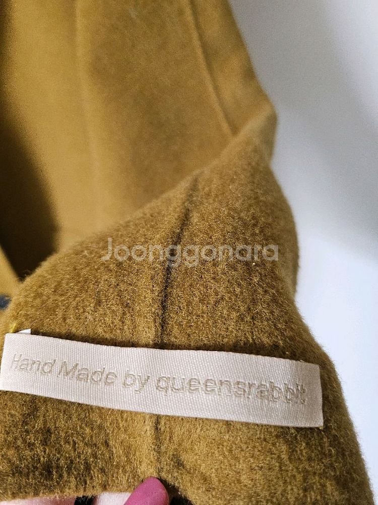 퀸즈래빗 핸드메이드 롱코트F--4