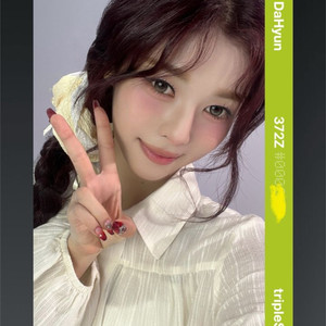 트리플에스 aa372 다현 오브젝트