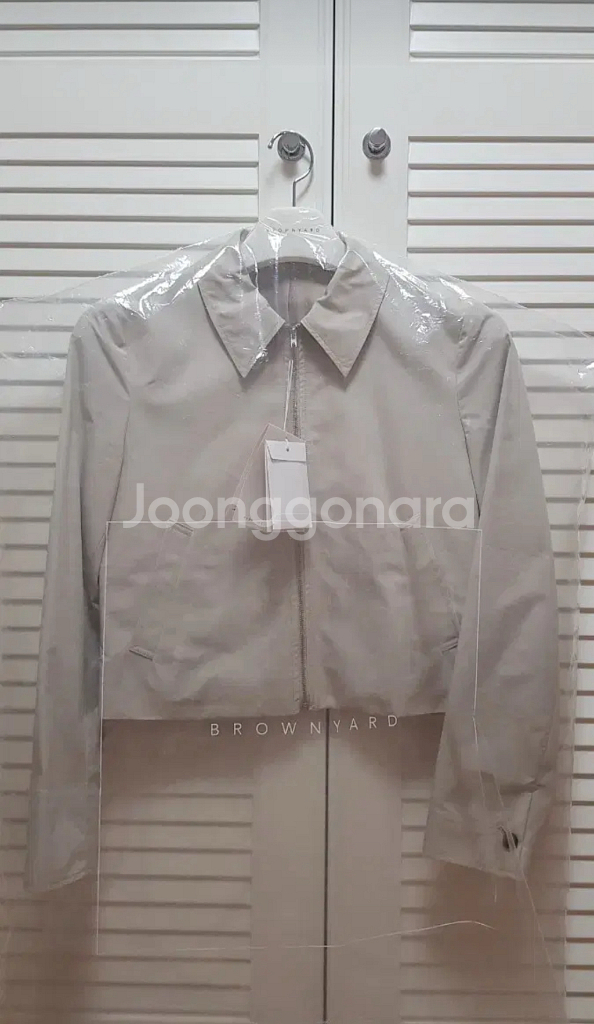 브라운야드 여성자켓 샌드색상 1사이즈 새상품--5