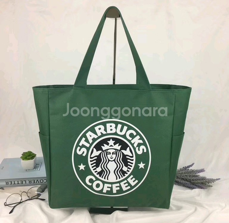 스타벅스 빅사이즈 숄더백--3