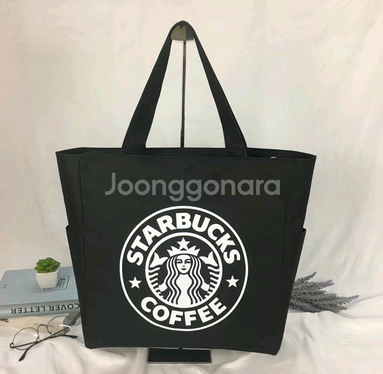 스타벅스 빅사이즈 숄더백--4