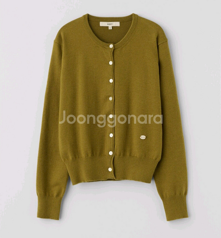 언에디트 스티치 포인트 울 가디건--3