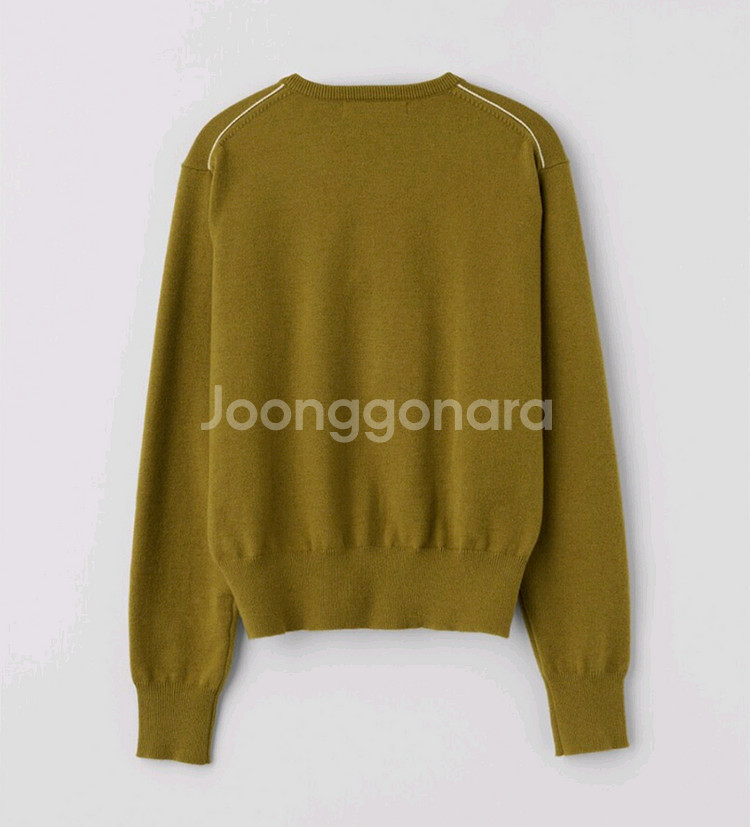 언에디트 스티치 포인트 울 가디건--4