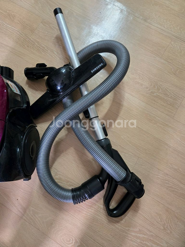 삼성 비스포크 무선청소기 핑크--2