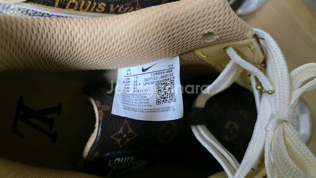 에어포스1 로우 커스텀 스니커즈--4