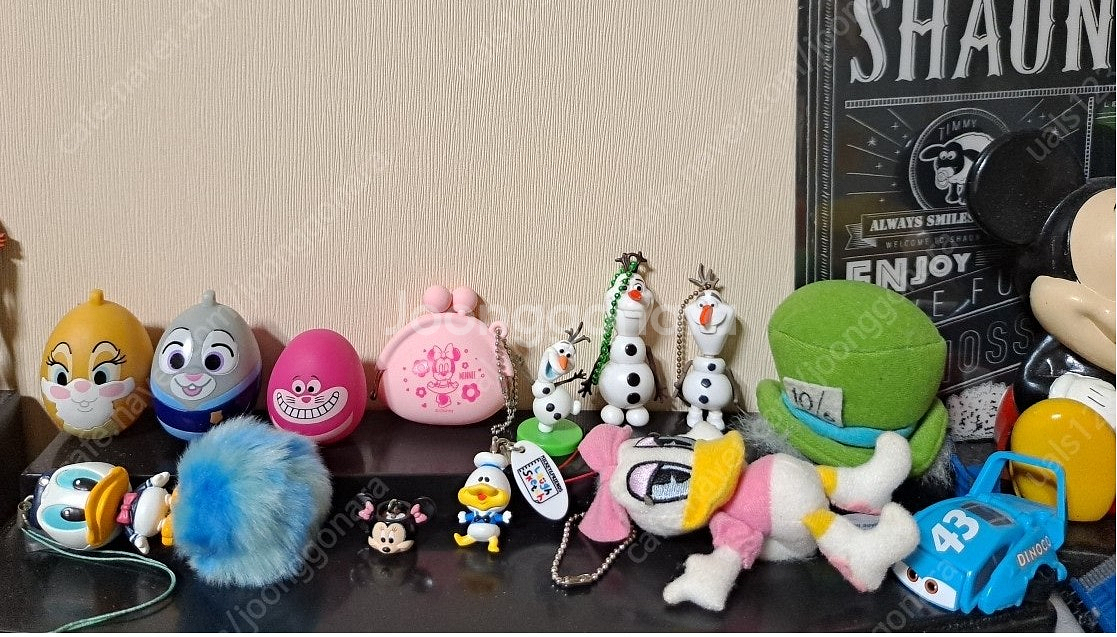 디즈니15 미키 미니마우스 도널드덕 플루트등 스트랩판매합니다--1