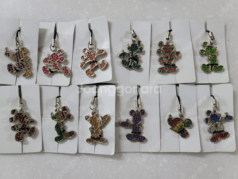 디즈니15 미키 미니마우스 도널드덕 플루트등 스트랩판매합니다--8