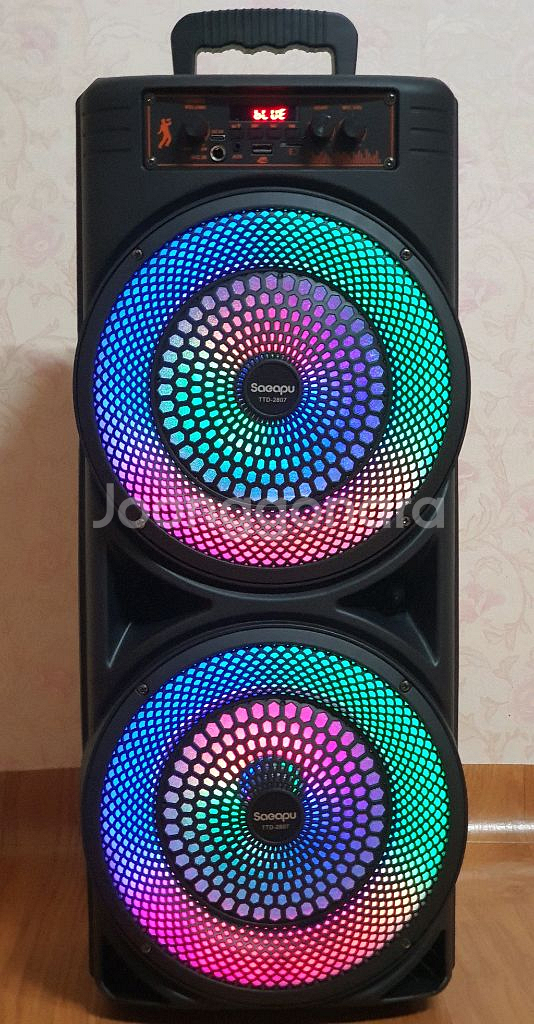 대형 소리통 블루투스 스피커 노래방 스피커 라디오 스피커 파티 박스 새제품 판매합니다,--2