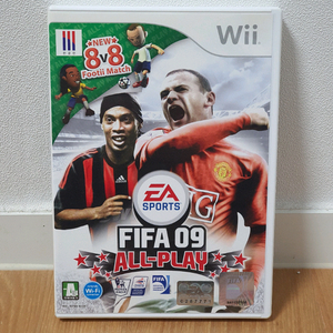 닌텐도위 wii 피파09 올플레이