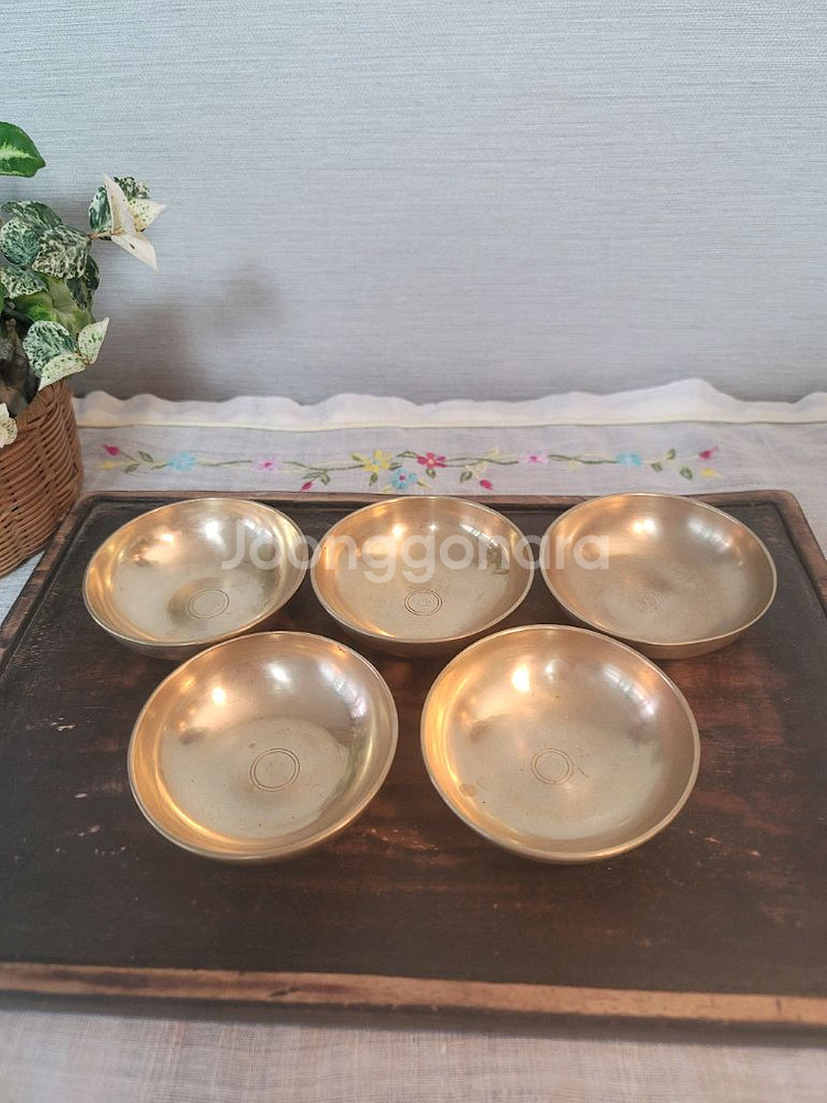 택포)놋그릇.유기찬기.놋찬기--0