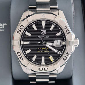 태그호이어 아쿠아레이서 300 오토 43mm 검판