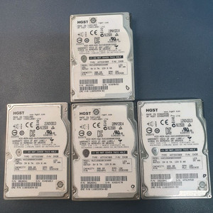 SAS 10K 2.5인치 HGST 900GB 4개 세트(3.6TB)