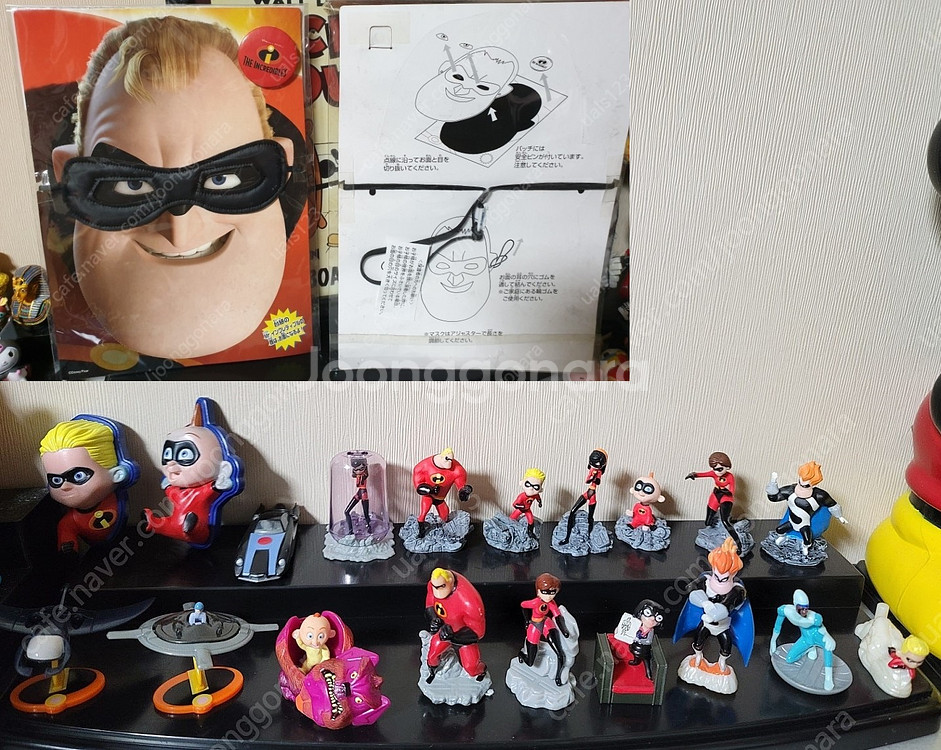 디즈니18 인크레더블 피규어 판매합니다--2