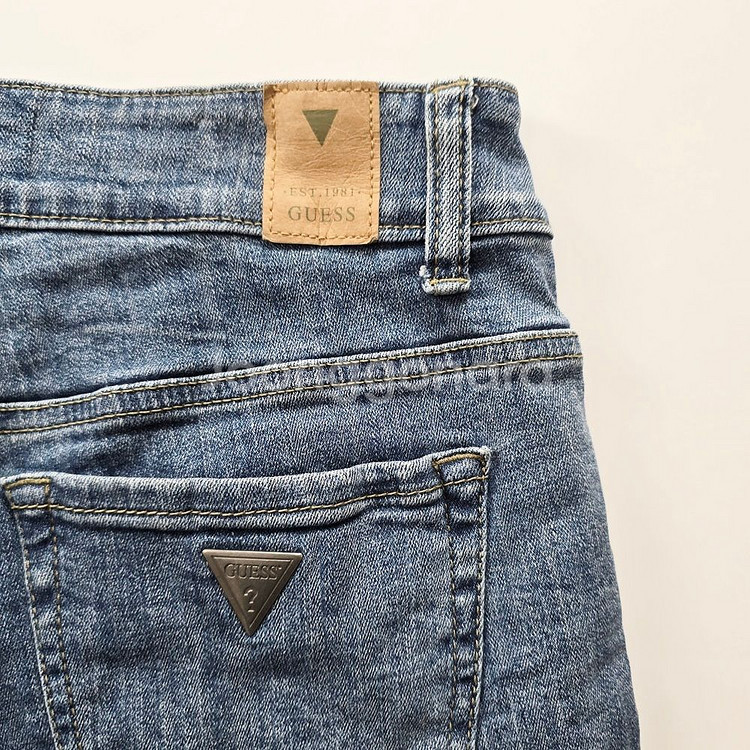 게스 청바지 슬림 스판 데님 사이즈28 R2828--4