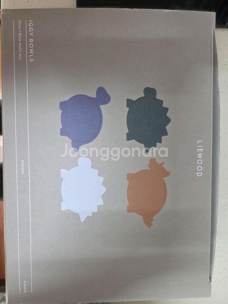 리우드 공룡 실리콘 볼 4팩 세트--1