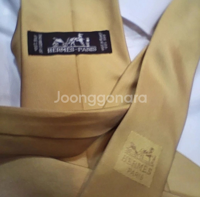 에르메스 실크 넥타이--2