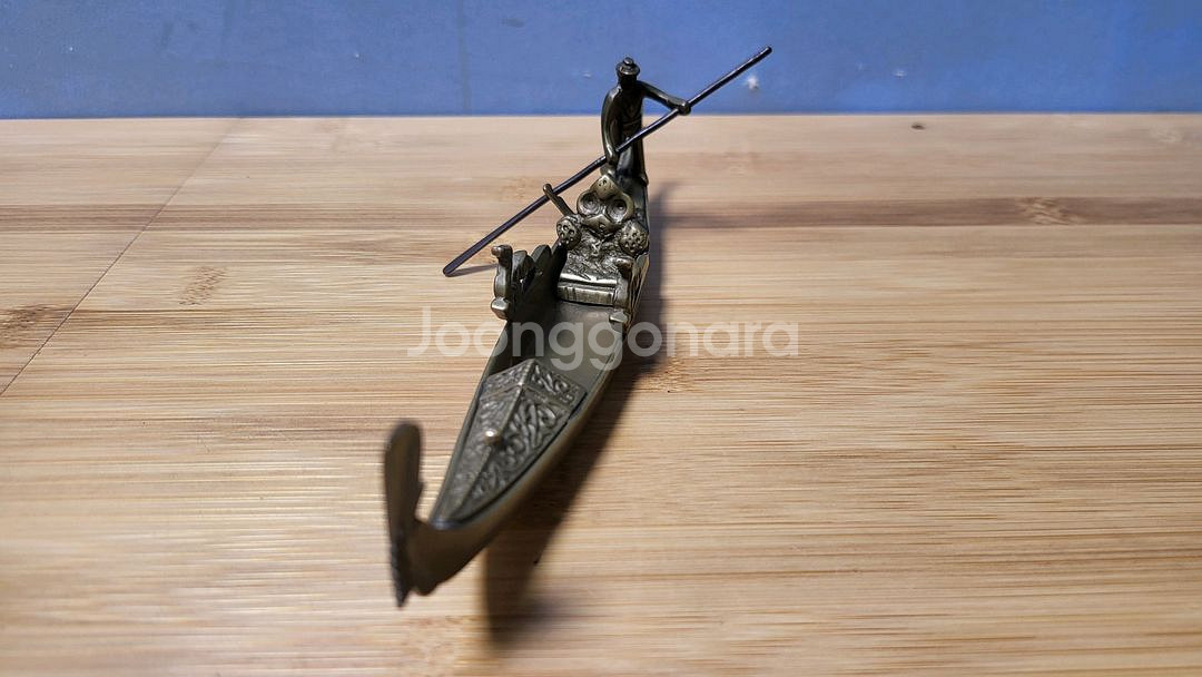 브론즈 인테리어 장식품, 이탈리아 베네치아 곤돌라--4