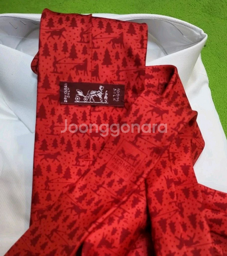 에르메스 넥타이--1