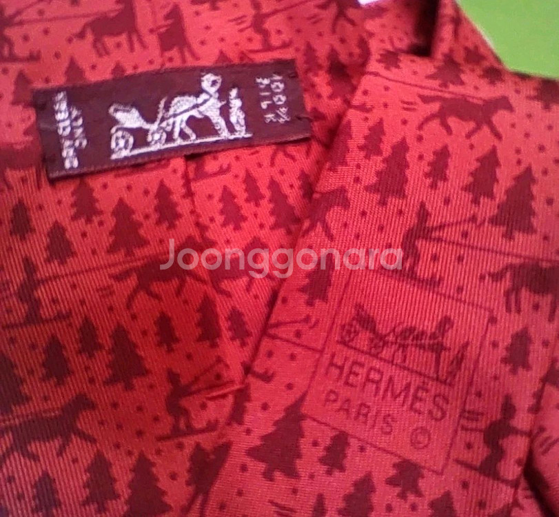 에르메스 넥타이--2