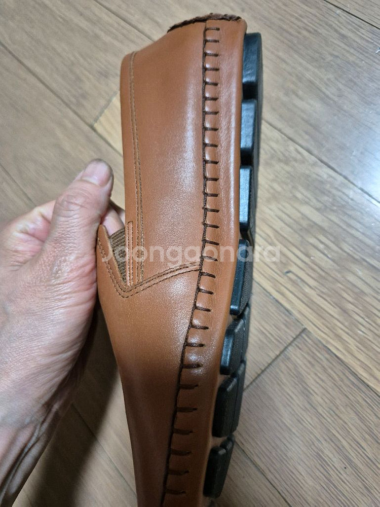 쿠론 가죽 로퍼 (240)--1