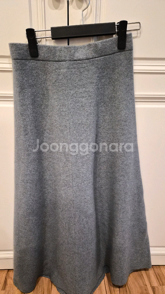 한섬 더캐시미어[셋업]캐시미어 블렌드 가디건 스커트--12